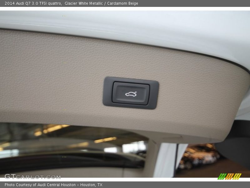 Glacier White Metallic / Cardamom Beige 2014 Audi Q7 3.0 TFSI quattro
