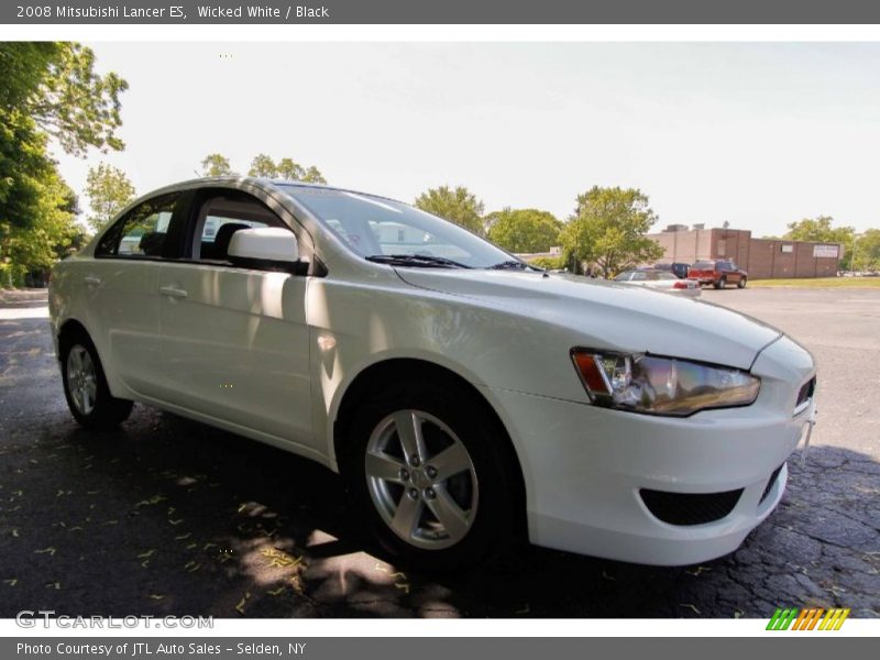 Front 3/4 View of 2008 Lancer ES