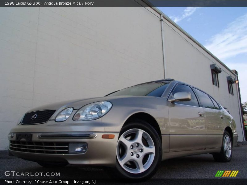 Antique Bronze Mica / Ivory 1998 Lexus GS 300