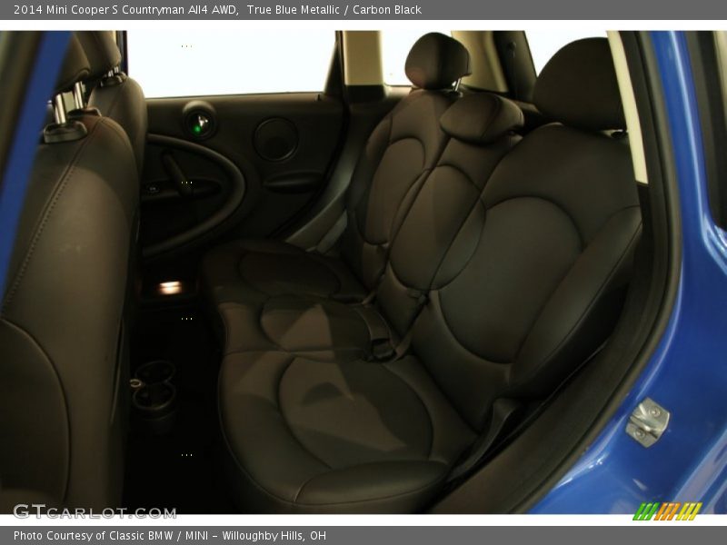 True Blue Metallic / Carbon Black 2014 Mini Cooper S Countryman All4 AWD