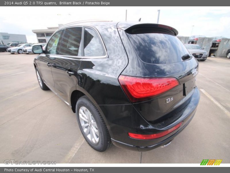 Brilliant Black / Pistachio Beige 2014 Audi Q5 2.0 TFSI quattro