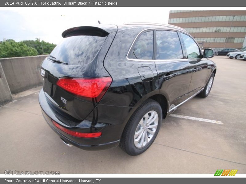 Brilliant Black / Pistachio Beige 2014 Audi Q5 2.0 TFSI quattro
