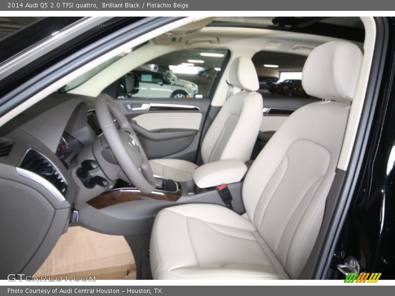 Brilliant Black / Pistachio Beige 2014 Audi Q5 2.0 TFSI quattro