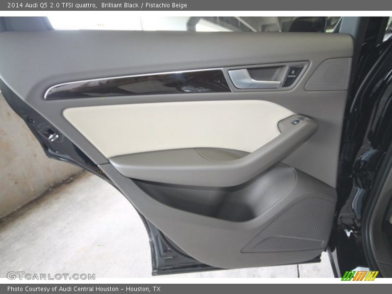 Brilliant Black / Pistachio Beige 2014 Audi Q5 2.0 TFSI quattro