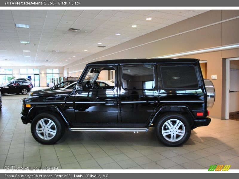 Black / Black 2014 Mercedes-Benz G 550