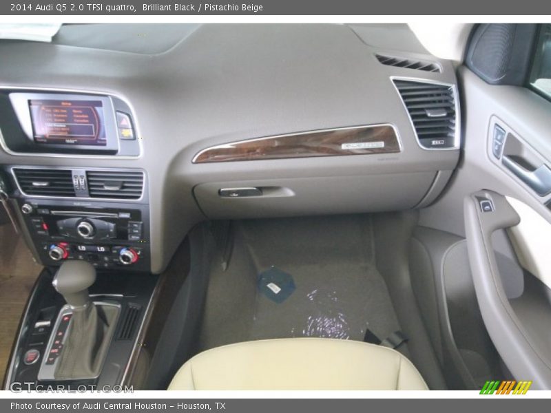 Brilliant Black / Pistachio Beige 2014 Audi Q5 2.0 TFSI quattro