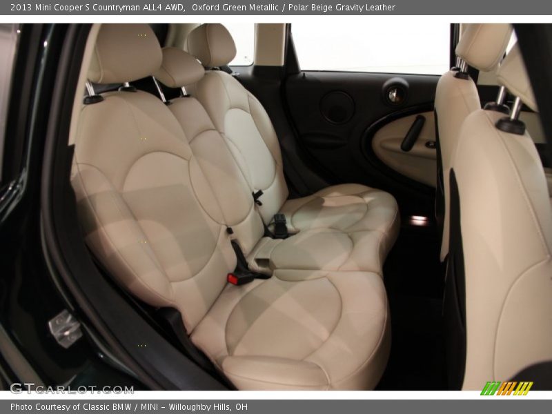 Oxford Green Metallic / Polar Beige Gravity Leather 2013 Mini Cooper S Countryman ALL4 AWD