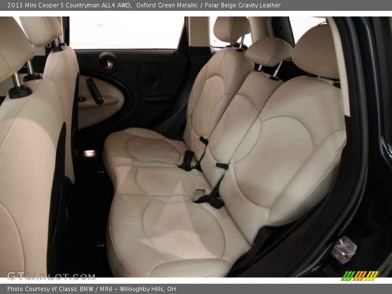 Oxford Green Metallic / Polar Beige Gravity Leather 2013 Mini Cooper S Countryman ALL4 AWD