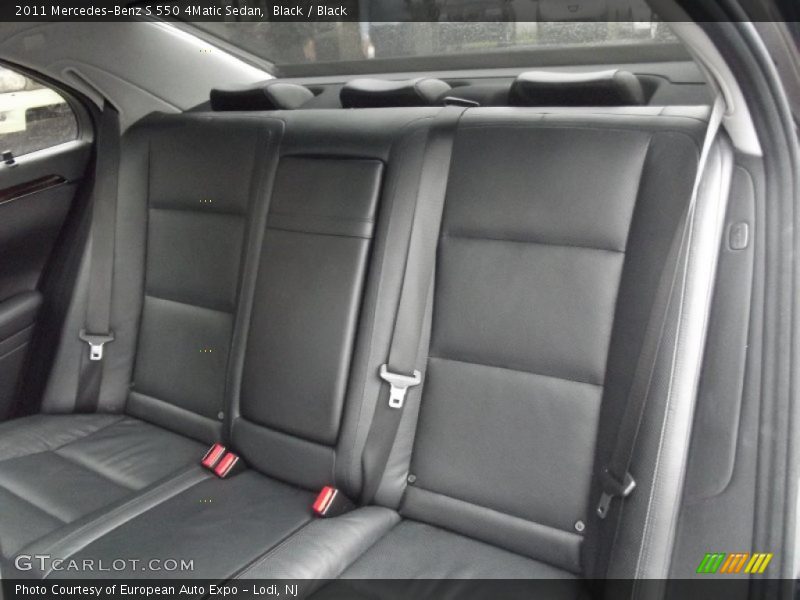 Black / Black 2011 Mercedes-Benz S 550 4Matic Sedan