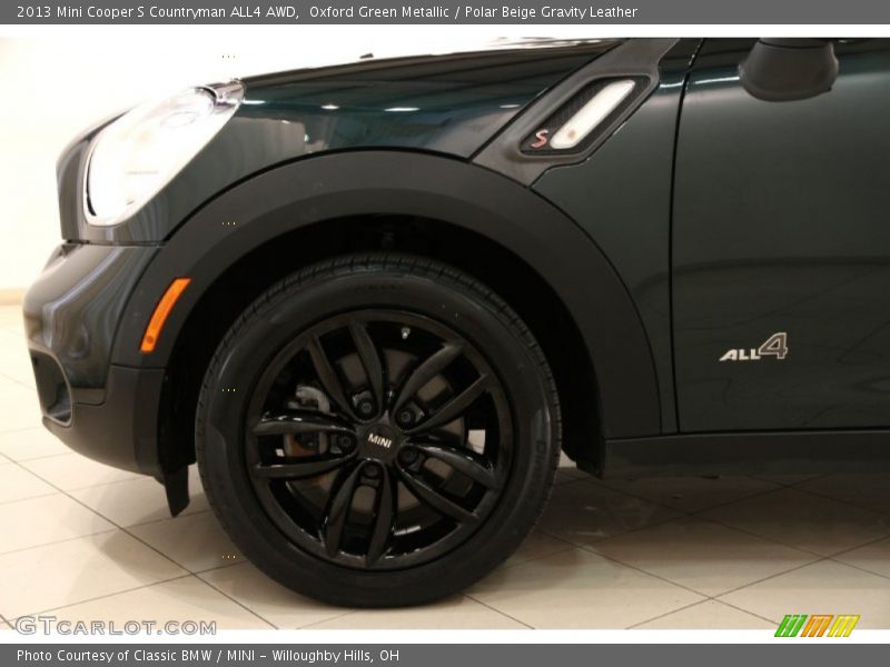 Oxford Green Metallic / Polar Beige Gravity Leather 2013 Mini Cooper S Countryman ALL4 AWD