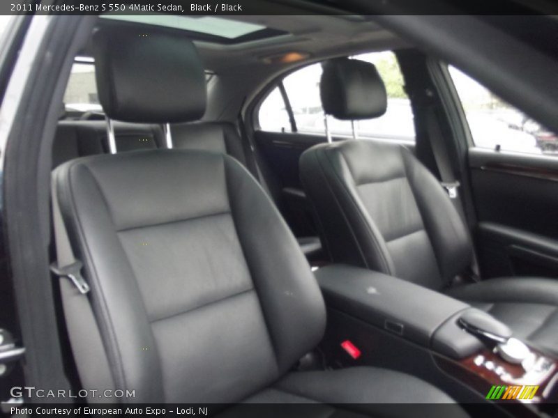 Black / Black 2011 Mercedes-Benz S 550 4Matic Sedan
