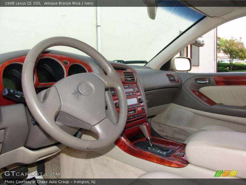 Antique Bronze Mica / Ivory 1998 Lexus GS 300