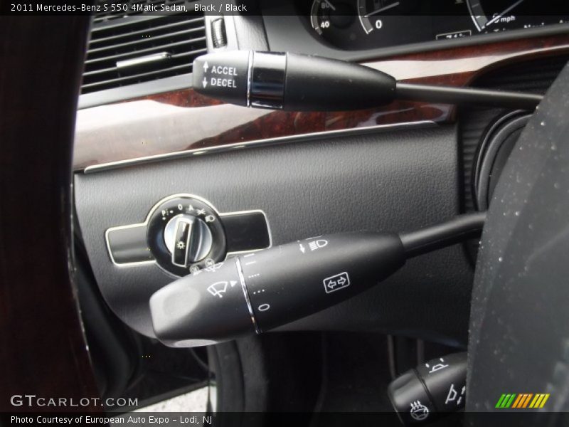 Black / Black 2011 Mercedes-Benz S 550 4Matic Sedan