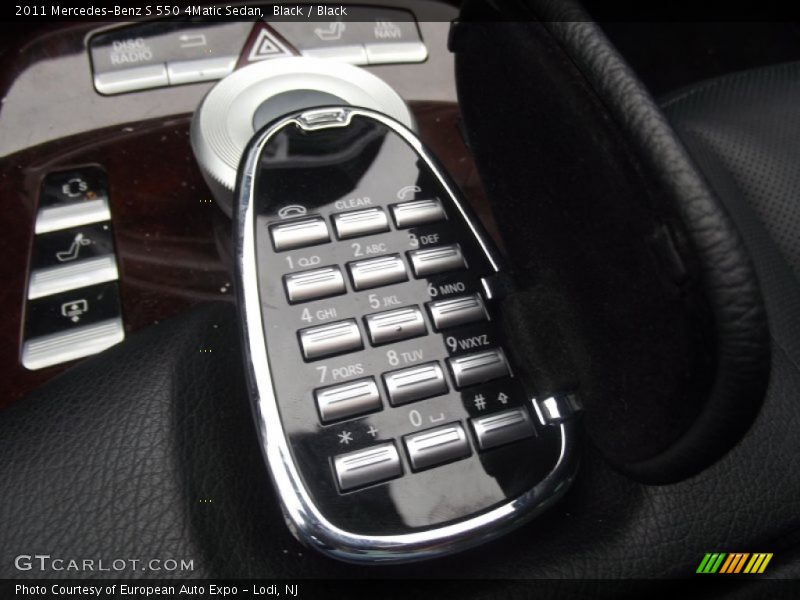Black / Black 2011 Mercedes-Benz S 550 4Matic Sedan
