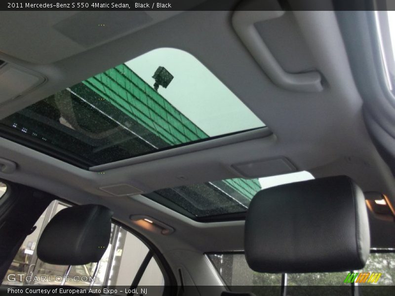 Black / Black 2011 Mercedes-Benz S 550 4Matic Sedan