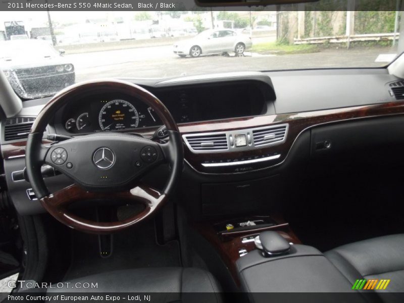 Black / Black 2011 Mercedes-Benz S 550 4Matic Sedan