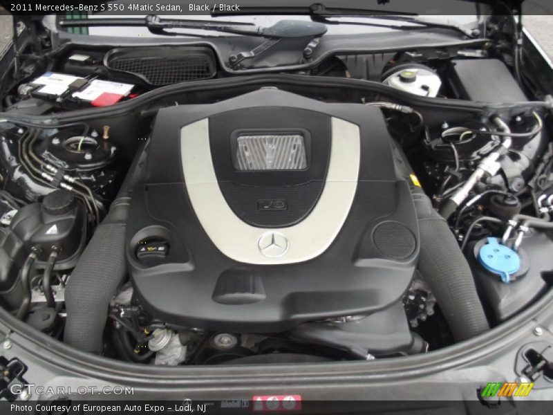 Black / Black 2011 Mercedes-Benz S 550 4Matic Sedan