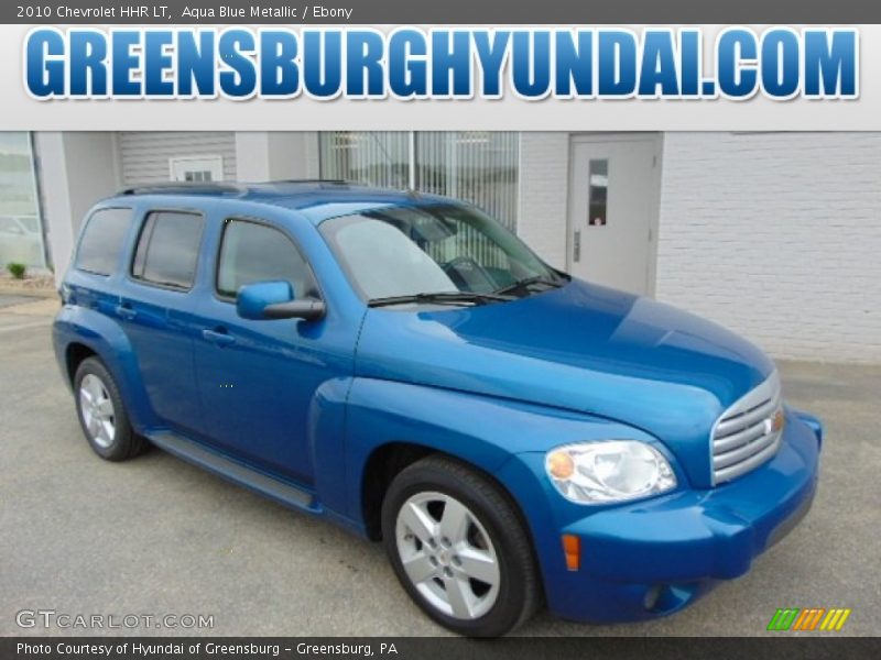 Aqua Blue Metallic / Ebony 2010 Chevrolet HHR LT