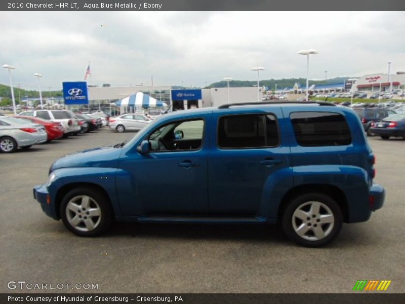 Aqua Blue Metallic / Ebony 2010 Chevrolet HHR LT