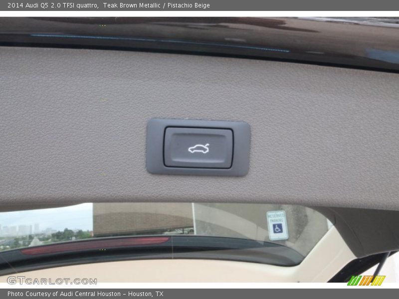 Teak Brown Metallic / Pistachio Beige 2014 Audi Q5 2.0 TFSI quattro