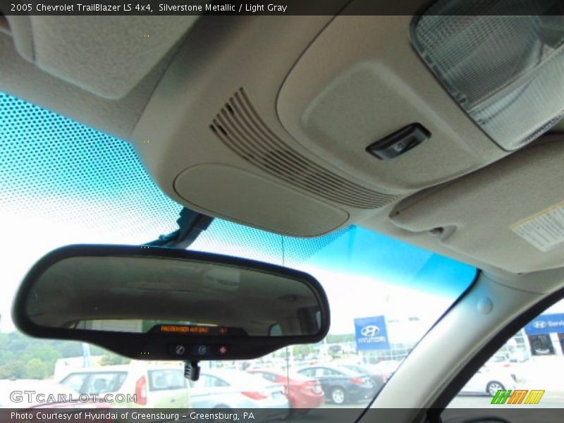 Silverstone Metallic / Light Gray 2005 Chevrolet TrailBlazer LS 4x4
