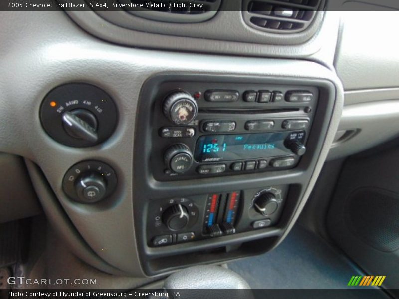 Silverstone Metallic / Light Gray 2005 Chevrolet TrailBlazer LS 4x4