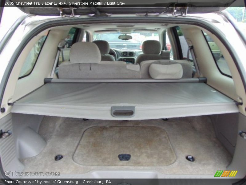 Silverstone Metallic / Light Gray 2005 Chevrolet TrailBlazer LS 4x4