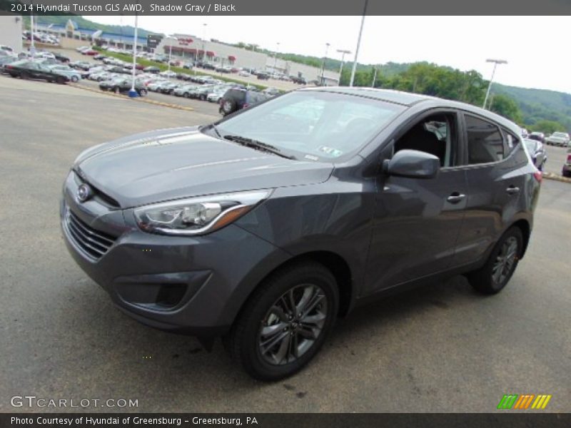 Shadow Gray / Black 2014 Hyundai Tucson GLS AWD