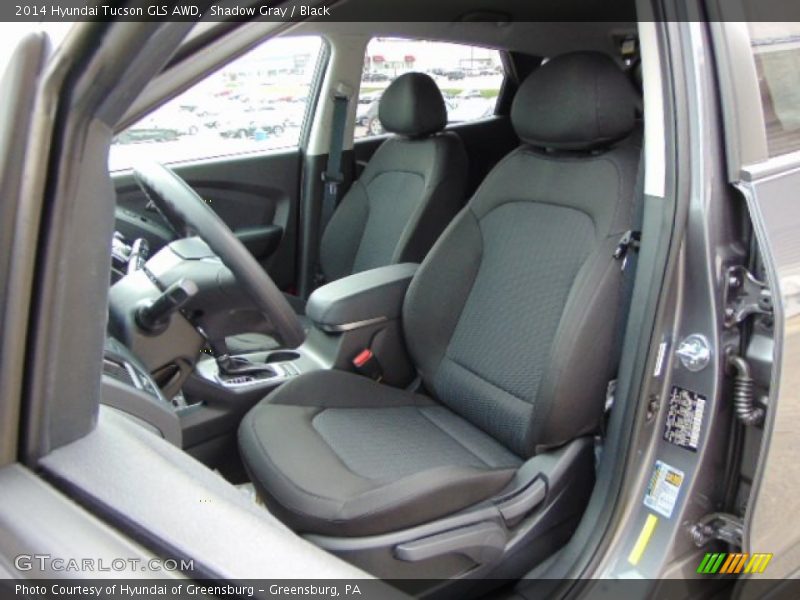Shadow Gray / Black 2014 Hyundai Tucson GLS AWD