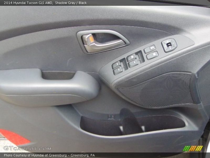 Shadow Gray / Black 2014 Hyundai Tucson GLS AWD