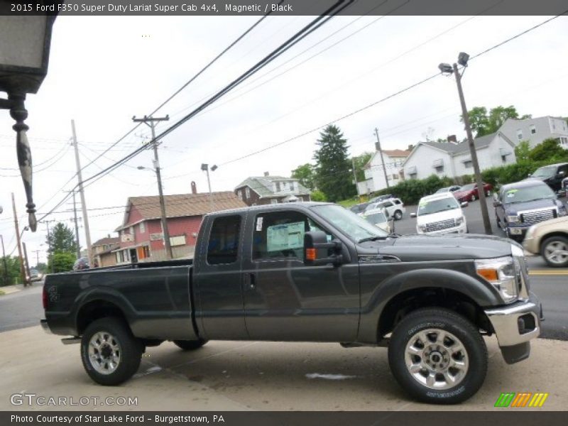 Magnetic / Black 2015 Ford F350 Super Duty Lariat Super Cab 4x4