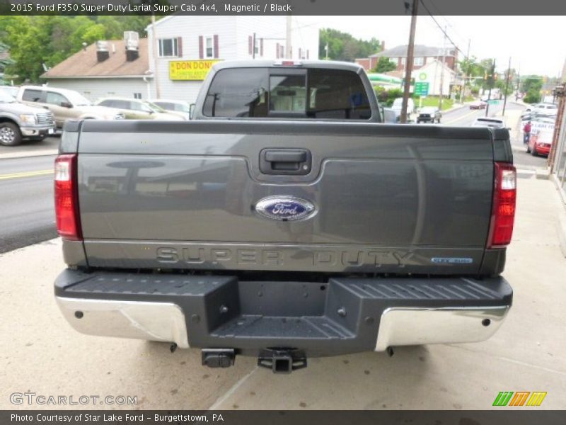 Magnetic / Black 2015 Ford F350 Super Duty Lariat Super Cab 4x4