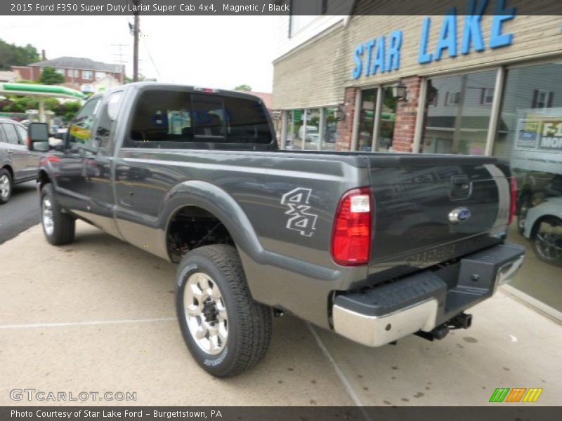 Magnetic / Black 2015 Ford F350 Super Duty Lariat Super Cab 4x4