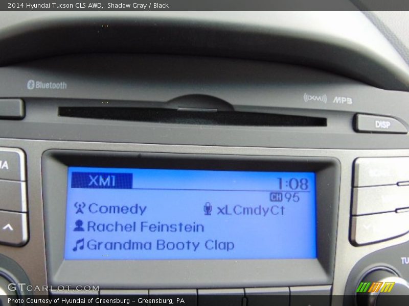 Shadow Gray / Black 2014 Hyundai Tucson GLS AWD