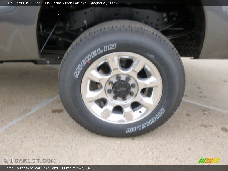 Magnetic / Black 2015 Ford F350 Super Duty Lariat Super Cab 4x4