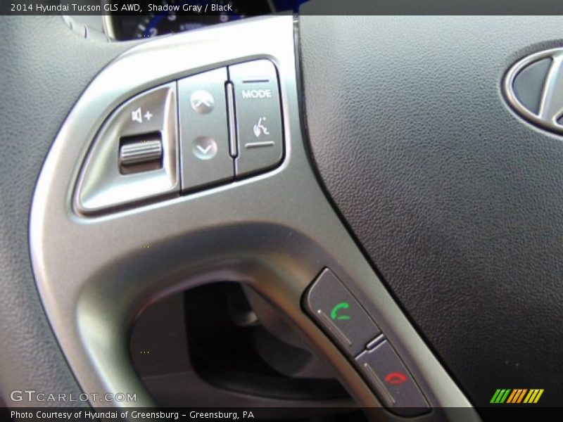 Shadow Gray / Black 2014 Hyundai Tucson GLS AWD