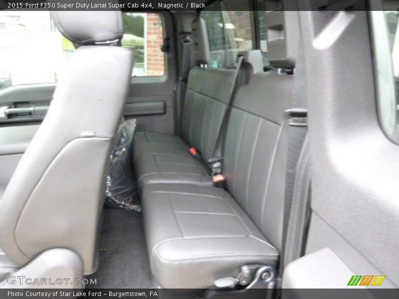 Magnetic / Black 2015 Ford F350 Super Duty Lariat Super Cab 4x4