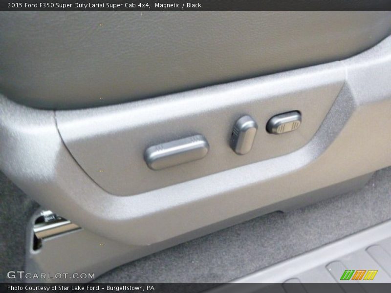Magnetic / Black 2015 Ford F350 Super Duty Lariat Super Cab 4x4