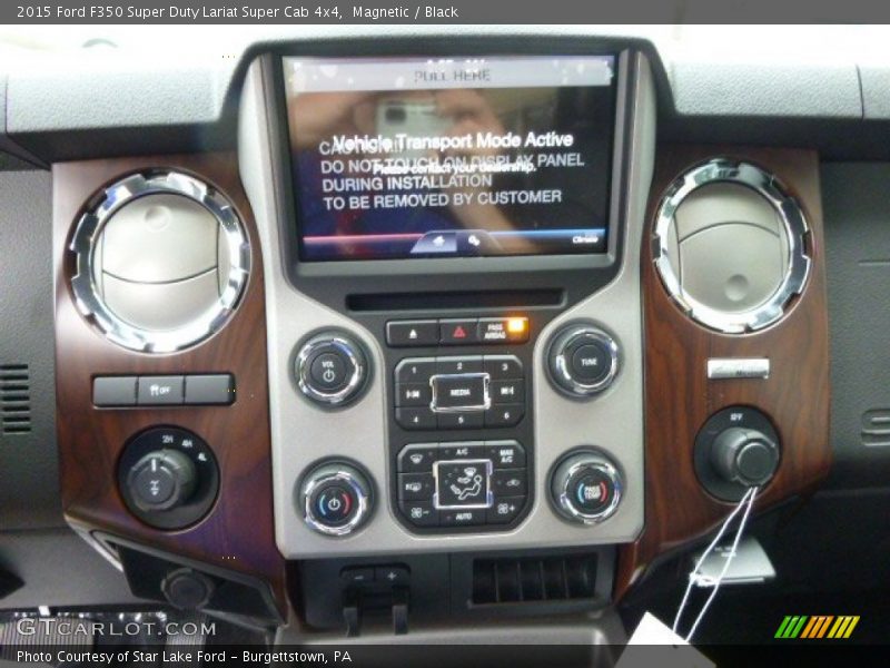 Magnetic / Black 2015 Ford F350 Super Duty Lariat Super Cab 4x4