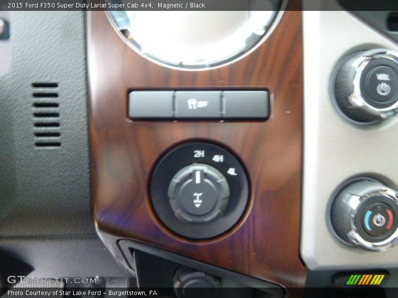 Magnetic / Black 2015 Ford F350 Super Duty Lariat Super Cab 4x4