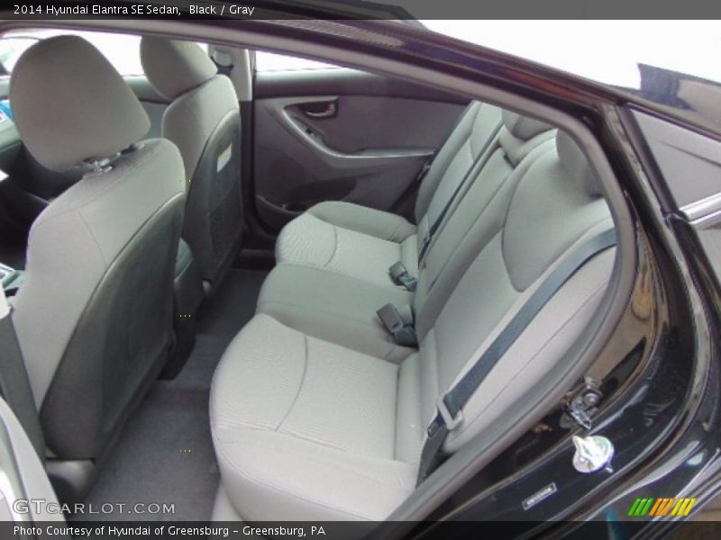 Black / Gray 2014 Hyundai Elantra SE Sedan