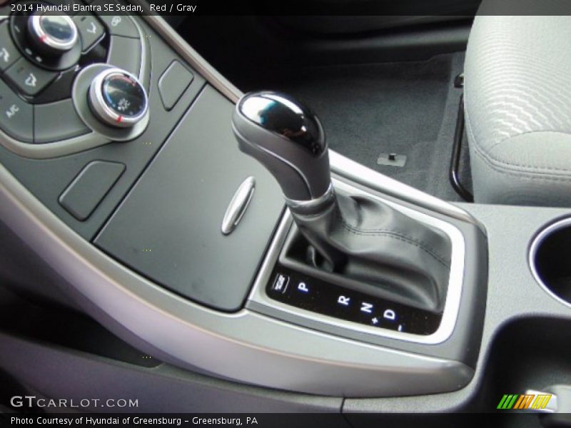 Red / Gray 2014 Hyundai Elantra SE Sedan