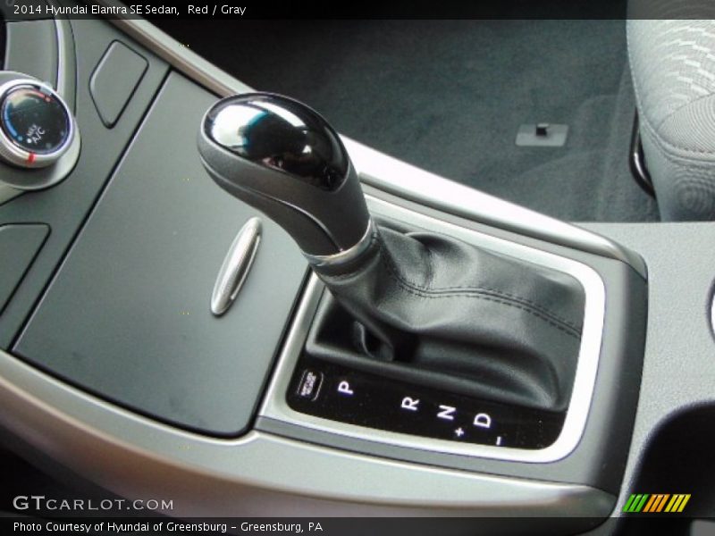 Red / Gray 2014 Hyundai Elantra SE Sedan