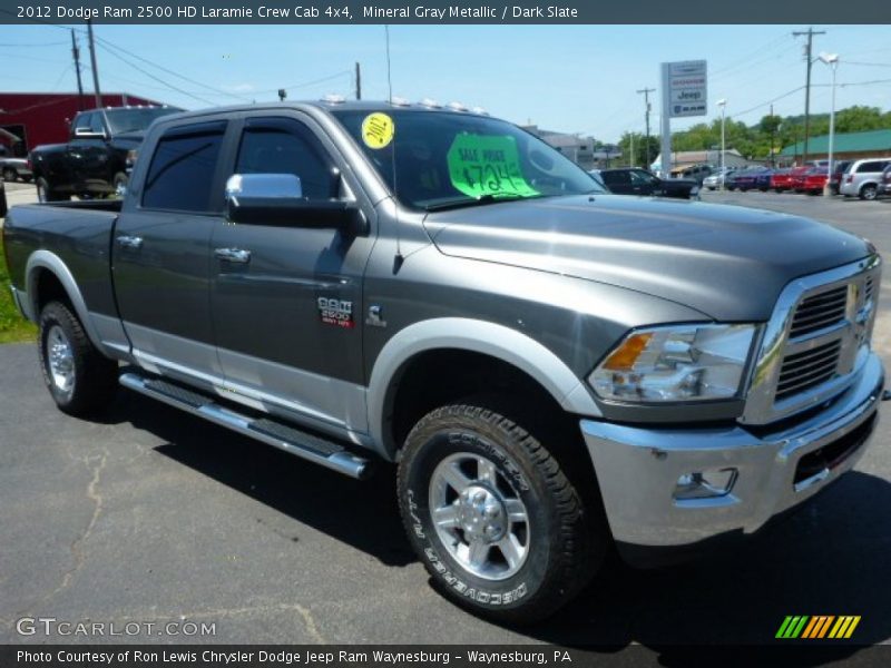 Front 3/4 View of 2012 Ram 2500 HD Laramie Crew Cab 4x4
