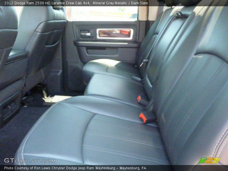Mineral Gray Metallic / Dark Slate 2012 Dodge Ram 2500 HD Laramie Crew Cab 4x4