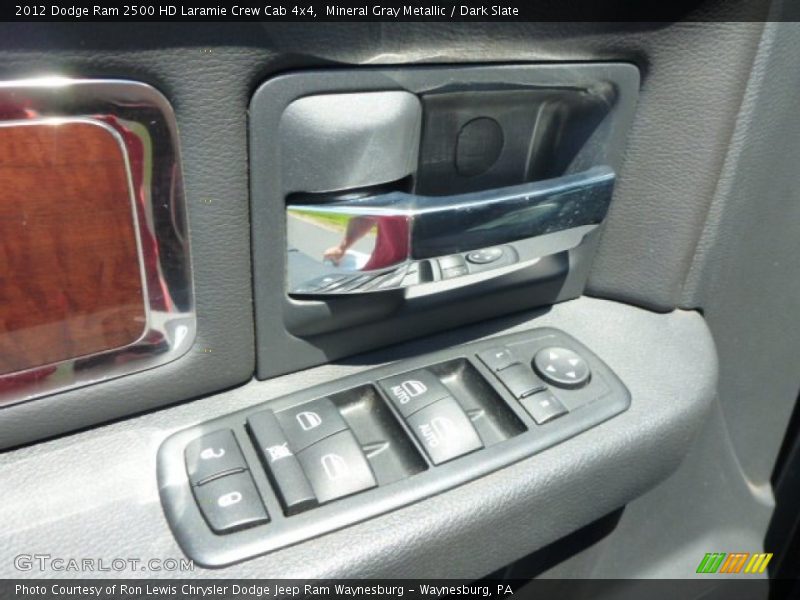 Mineral Gray Metallic / Dark Slate 2012 Dodge Ram 2500 HD Laramie Crew Cab 4x4