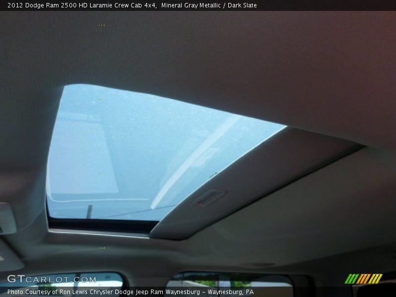Mineral Gray Metallic / Dark Slate 2012 Dodge Ram 2500 HD Laramie Crew Cab 4x4