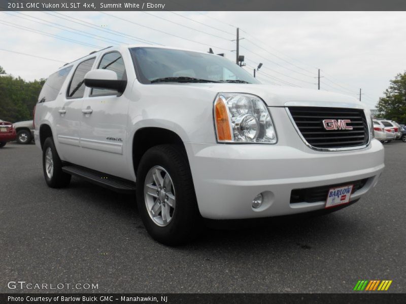 Summit White / Ebony 2011 GMC Yukon XL SLT 4x4
