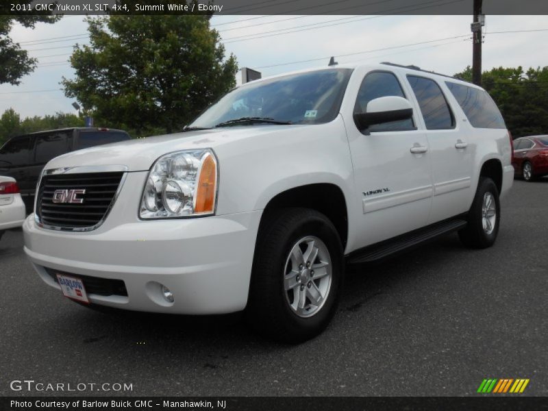 Summit White / Ebony 2011 GMC Yukon XL SLT 4x4