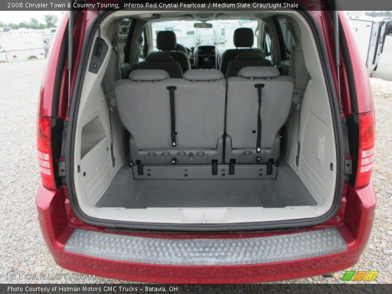 Inferno Red Crystal Pearlcoat / Medium Slate Gray/Light Shale 2008 Chrysler Town & Country Touring